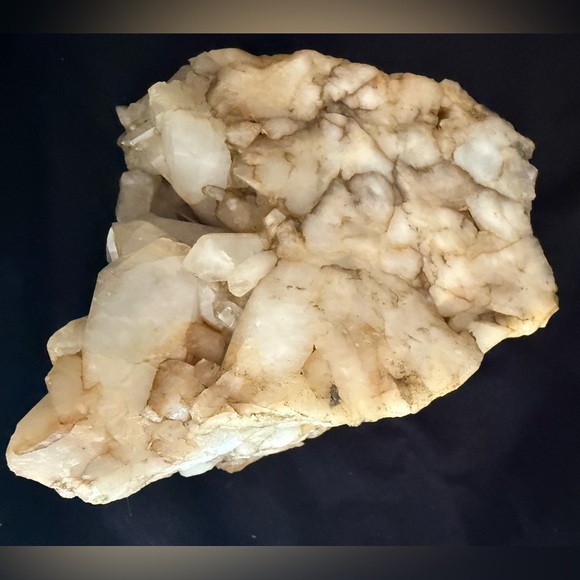 Natural Arkansas Large Quartz Crystal Cluster! Leave as is or soak to make white - Picture 2 of 8